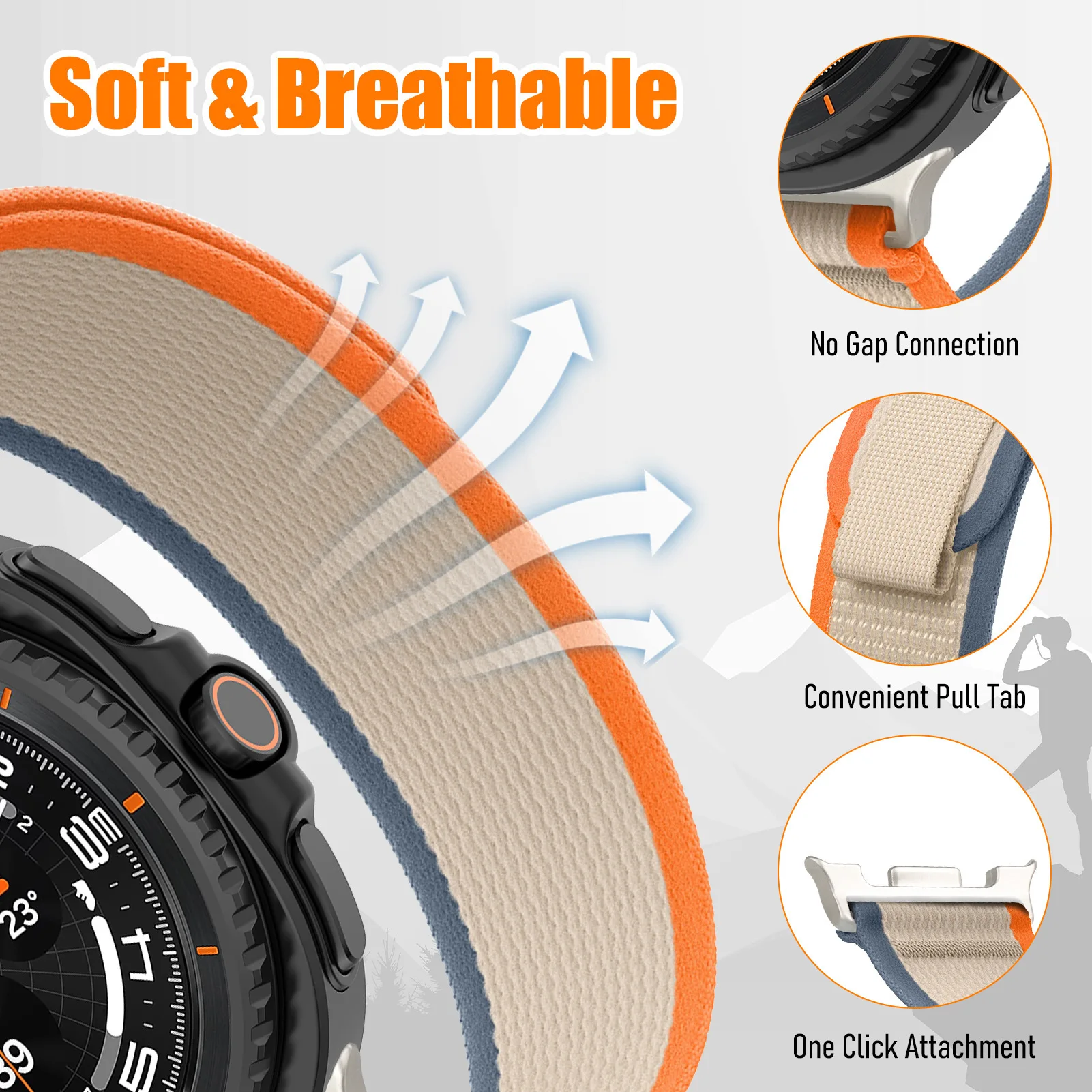 Nylon Sport Band - Trail Loop Strap