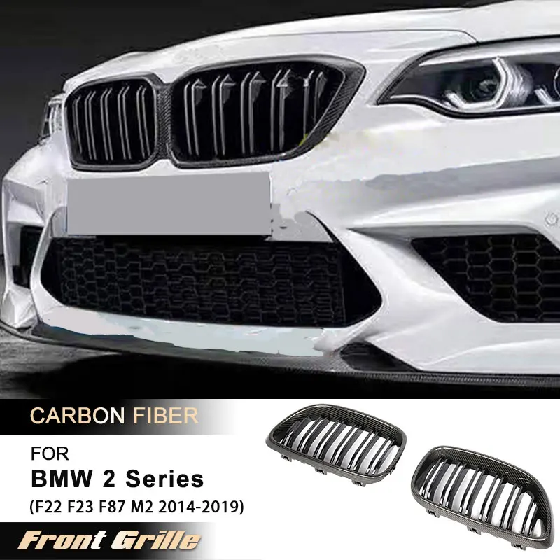 CADRE GRILLE PARE-CHOCS avant Gauche Gris Pour BMW Serie 2 F22/F23 13