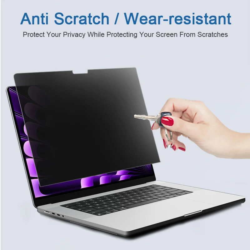 Full Privacy Protection 360&deg; Anti-peep Screen Protector for Macbook Pro 14 16
