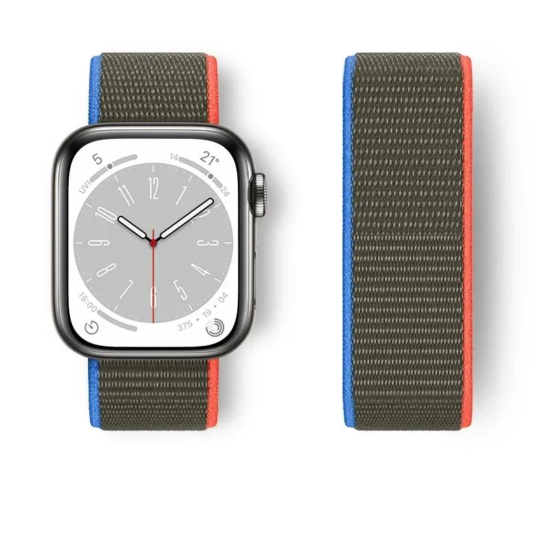 Nylon Loop Strap for Sport Pride Bracelet and Smartwatch Band