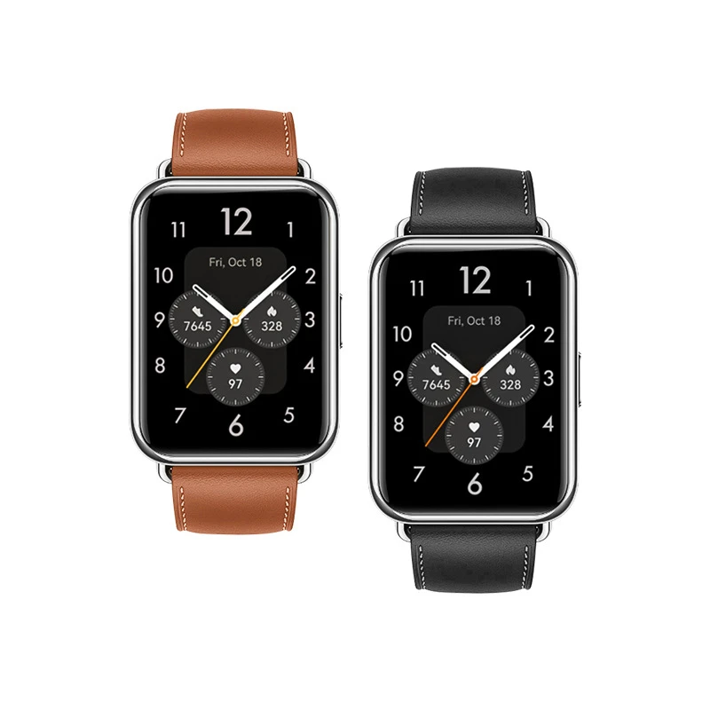 Genuine Leather Retro Strap for Smartwatch - Replacement Sport Wristband Bracelet Accessories