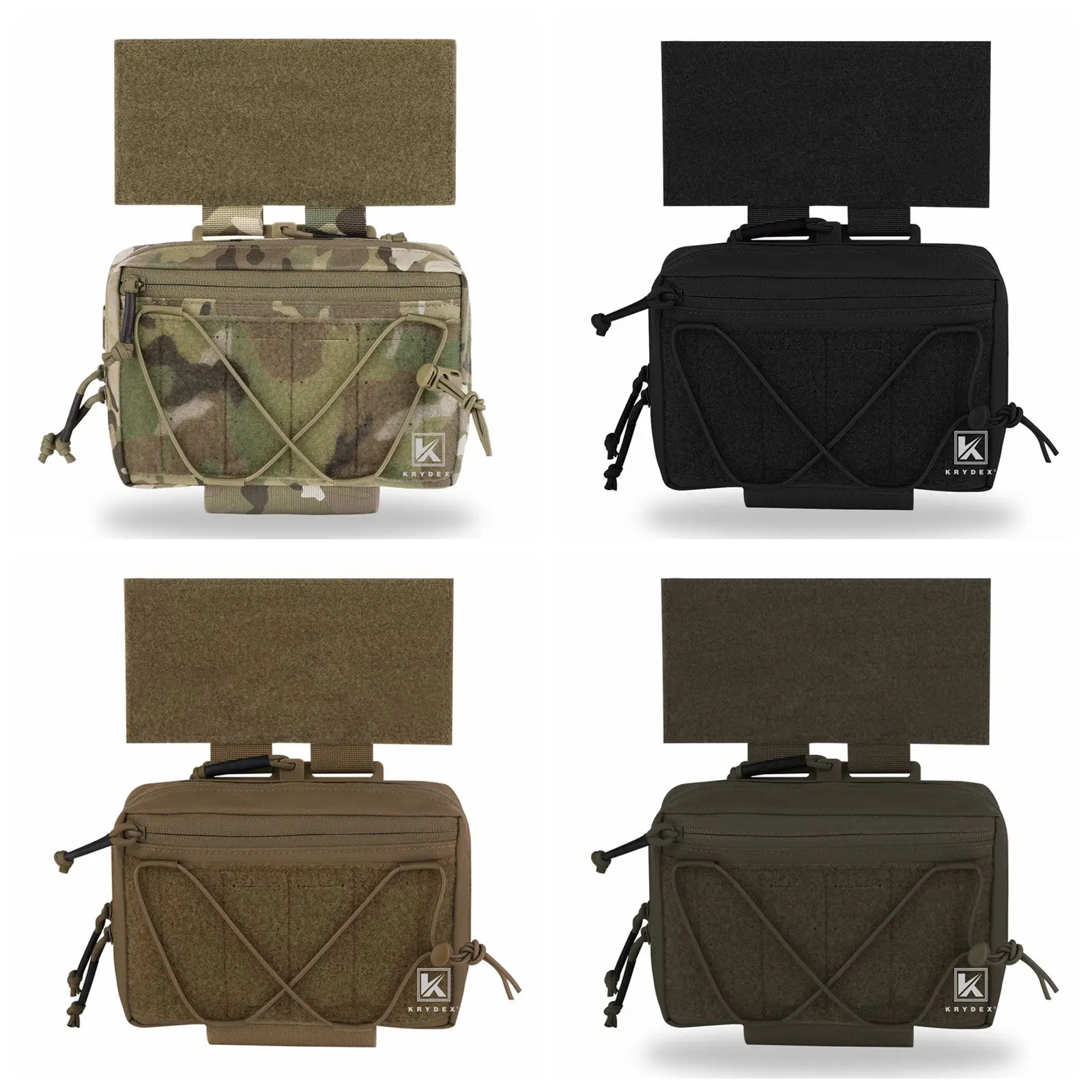 Krydex Tactical Quick Release Dangler Drop Pouch Modular Fanny Pack