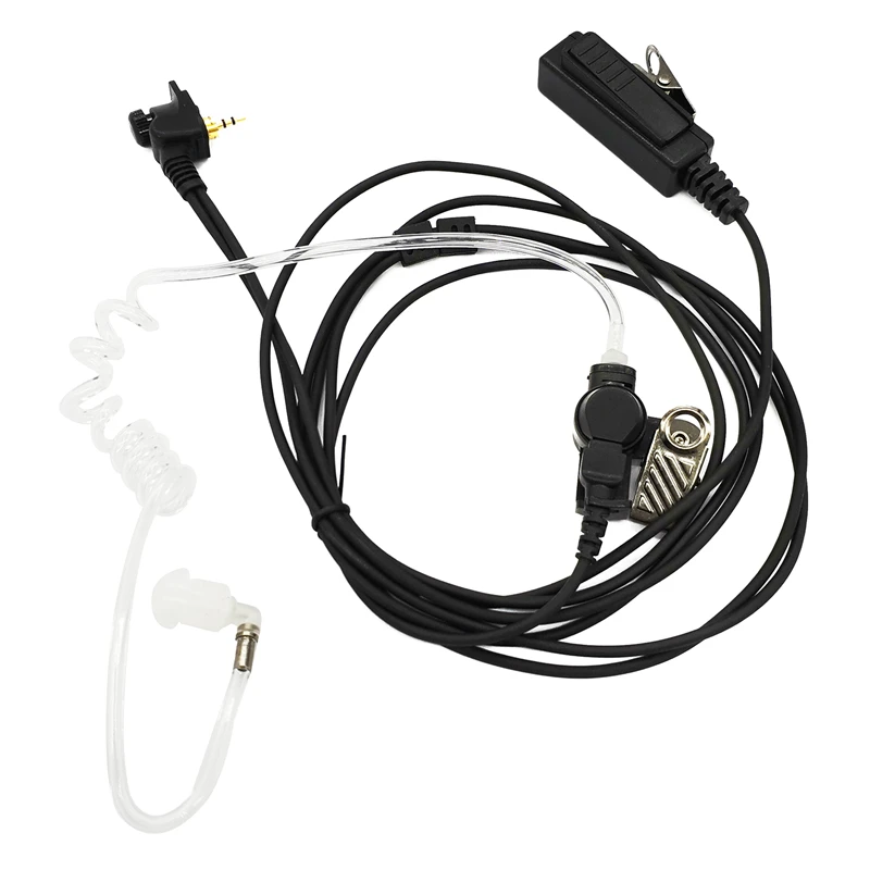 MTH800 Walkie Talkie Earpiece Headset with Mic,Compatible with 1 Pin Motorola,MTH850 MTP850,MTH650,MTH600 Radio, Kevlar Material