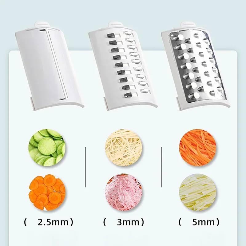 Cortador de verduras eléctrico totalmente automático, herramienta para el  hogar, máquina de corte de verduras multifuncional con cuchillas,  herramientas de cocina, nuevo - AliExpress