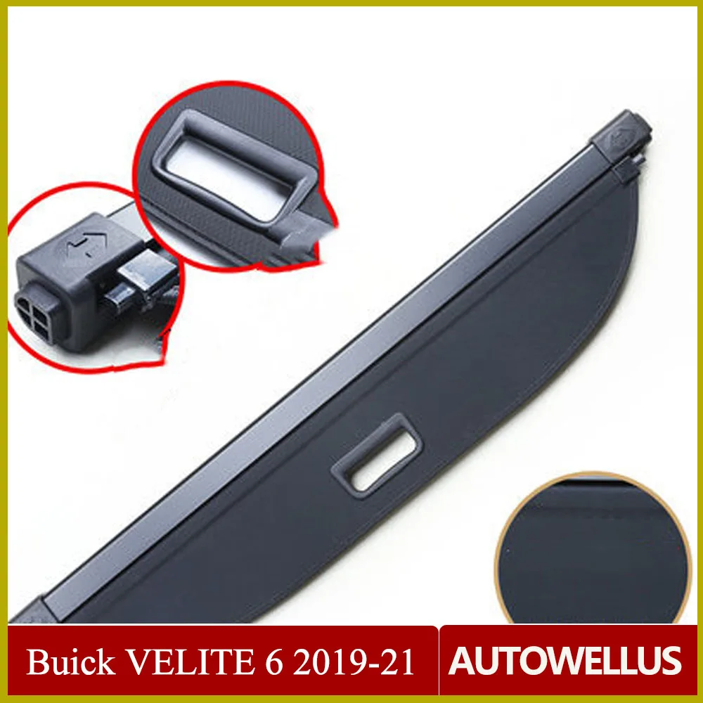 

Rear Cargo Cover For Buick VELITE 6 2019-21 privacy Trunk Screen Security Shield shade Car Accessories