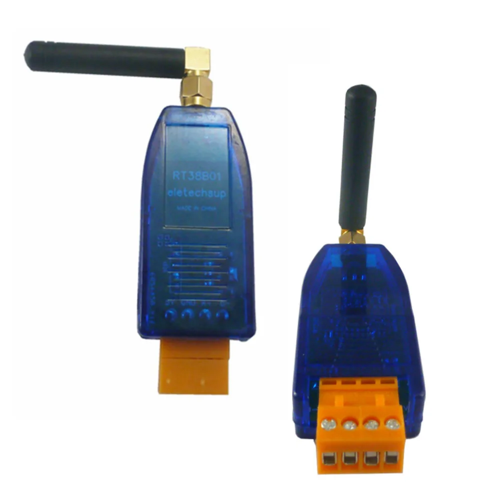 

2Pcs RS485 Wireless Transceiver 20DBM 433Mhz Transmitter and Receiver VHF/UHF Radio Modem for Smart Meter PTZ Camera