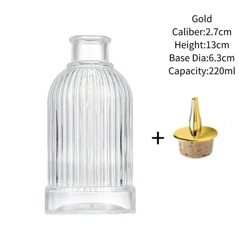 Vintage Glass Design Cocktail Bitters Bottle with Stainless Steel Dasher Top - Professional Bar Tool Accessory