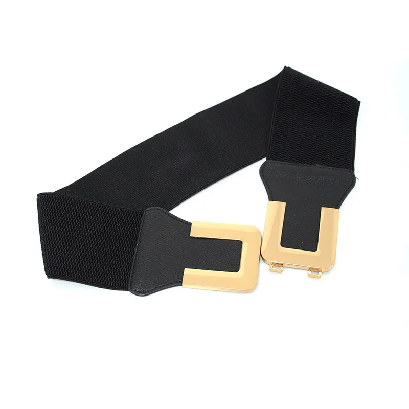 Golden Hook Buckle Belts for Women Female Decorative Girdle with