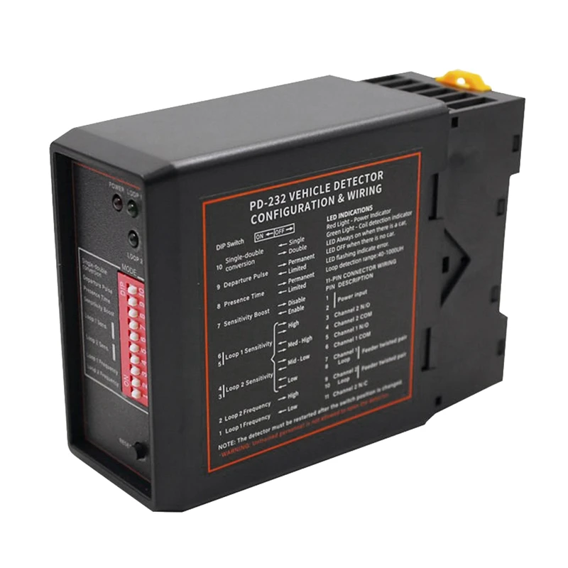 Smart-Parking-Double-Channel-Vehicle-Exit-Car-Loop-Detector-PD232-Loop ...