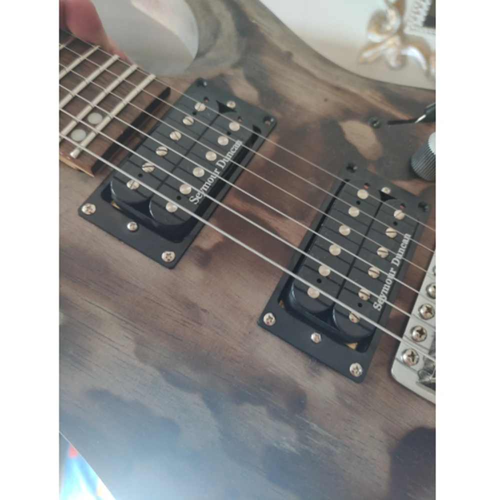 2 Stück Gitarren-Tonabnehmerring-Abdeckrahmen, flache Metall-Tonabnehmer-Montageringe, 2 x 2 mm, für LP/SG-Gitarre – Detail 14