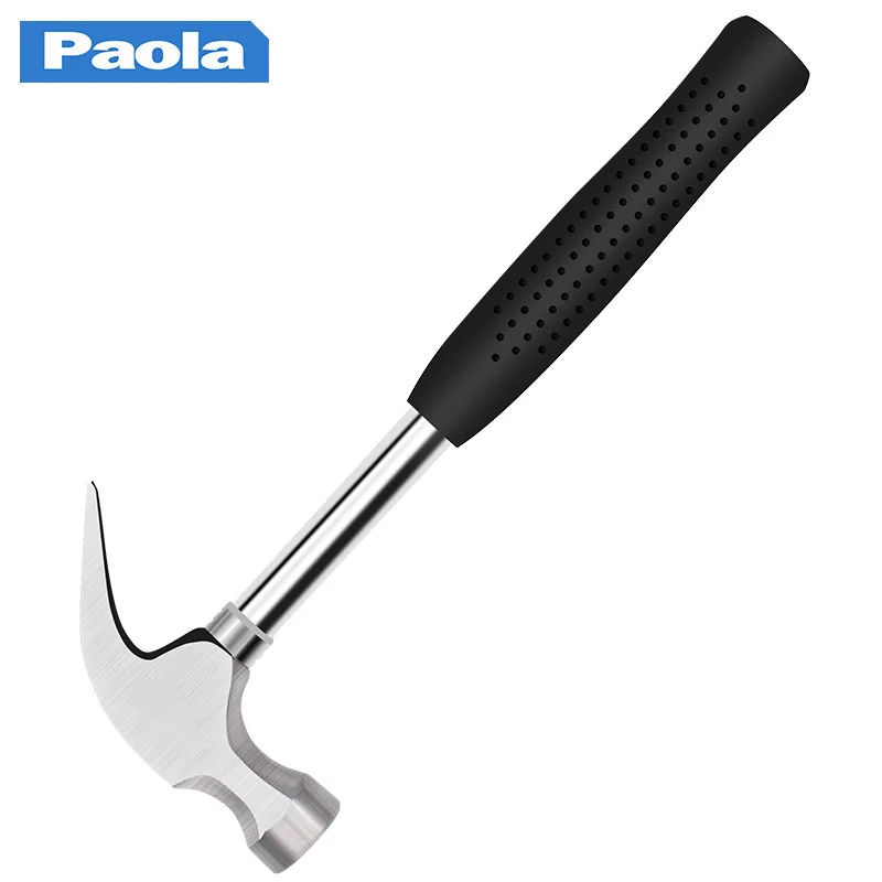 8oz steel pipe handle sheep horn hammer