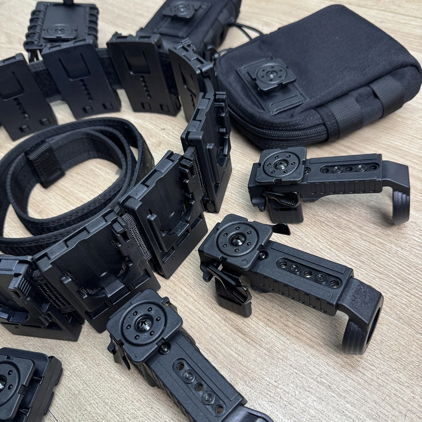 8Pcs Tactical Quick-Release Belt Set