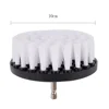 1pc Soft Drill Brush Attachment 4inch For Cleaning Carpet & Leather And Upholstery Glass Car Tires Electric Scrubber Drill 3
