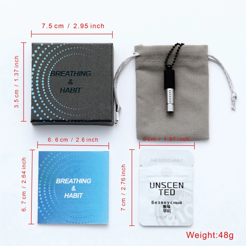 Breathing Meditation Whistle Necklace 6