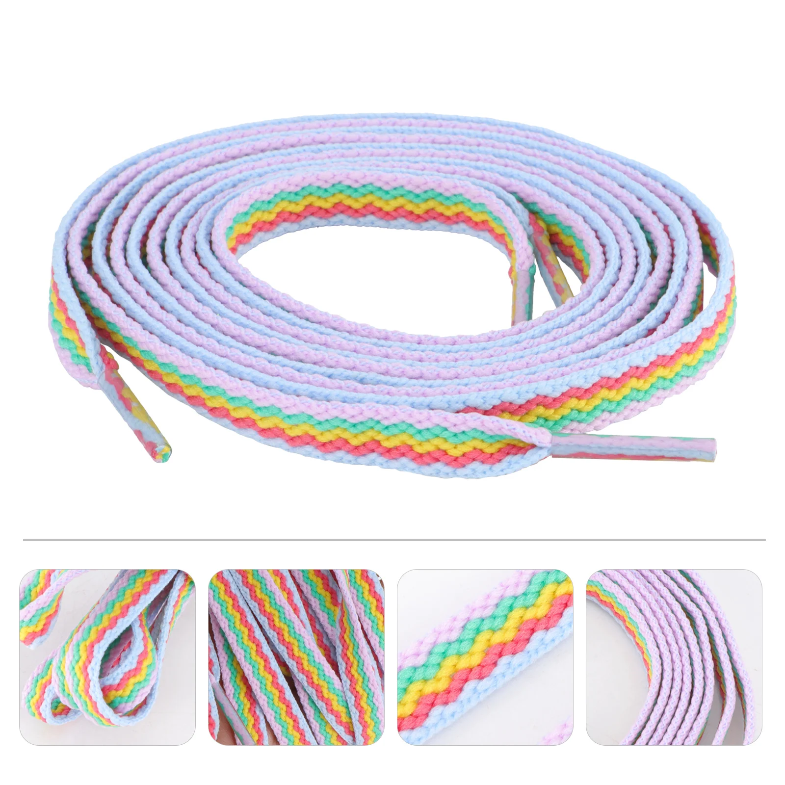 Рисунок 4 - Радужные искусственные шнурки для обуви