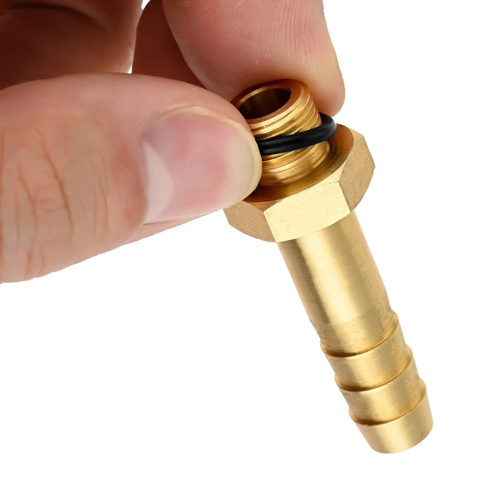 Gas Tank Connector Solid Copper 4.9cm Long fit for 8-10mm Pipe Camping Stove Bottle Adapter Safe Easy Use Hiking Outdoor BBQ 1pc propane tank refill adapter