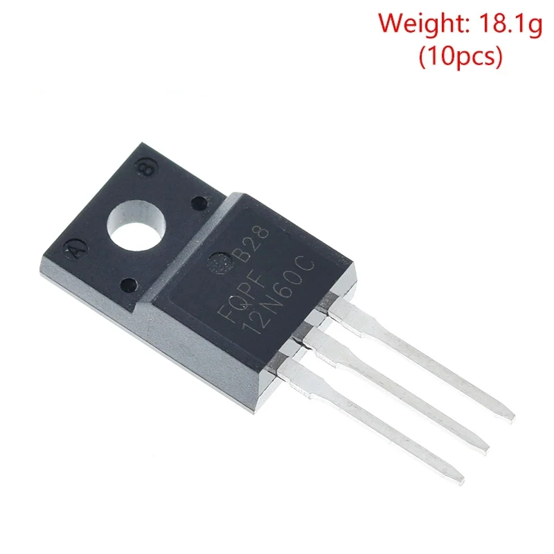 FQPF4N60C FQPF 5N60 6N60 7N65 8N60 10N60 12N60 15N60 18N60 20N60C FQPF20N60C 600V TO220F N-channel MOSFET Transistors 10PCS