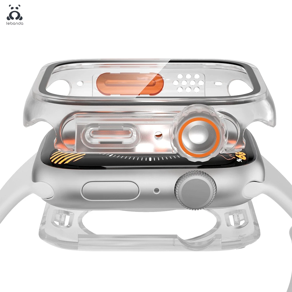 

Водонепроницаемый Бампер для Apple Watch series 9 8 7 6 5 SE