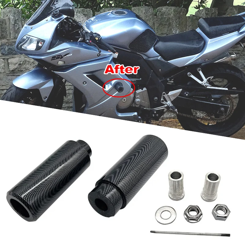 스즈키 SV650 SV650S SV1000 SV1000S DL650 DL1000 SV 650 650S 오토바이 낙하 방지 고무 엔진 보호 고무 부품
