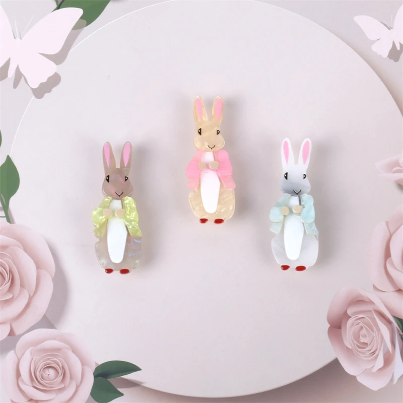 Nyn 3色美容ウサギアクリルブローチピン女性のための男性21新デザイン動物パーティー誕生日ギフトジュエリー布アクセサリー ブローチ Aliexpress Nyn 3色美容ウサギアクリルブローチピン女性のための男性21新デザイン動物パーティー誕生日ギフトジュエリー布アクセサリー ブローチ Aliexpress