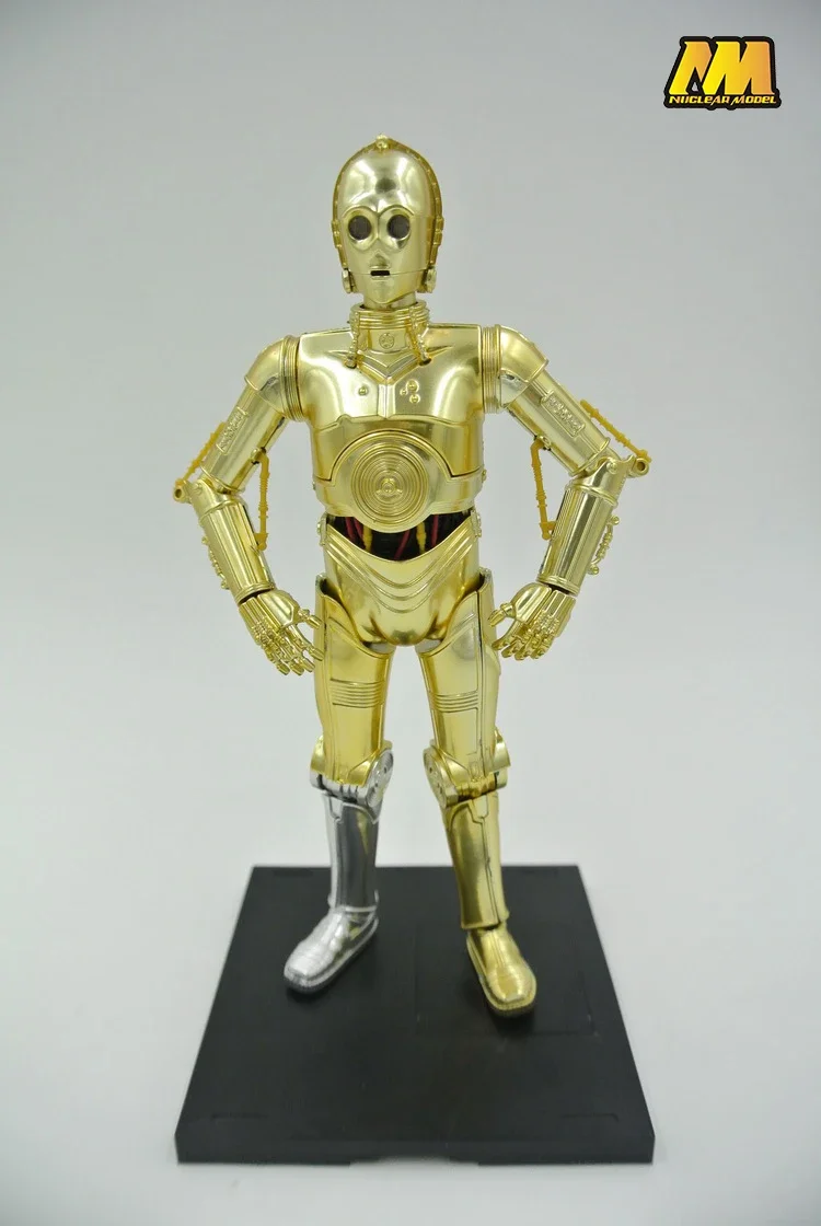 Nuclearmodel 1/12 C-3Po Assemblare Kit Di Modelli Action Figures Giocattoli Modello In Pvc