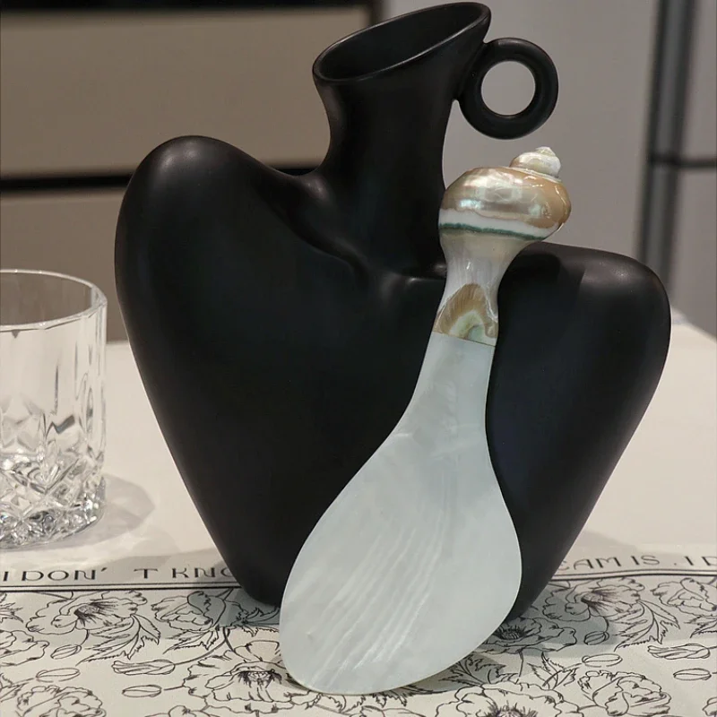 Handmade Shell Spoon Southeast Asian Conch Spoon Creative Rice Home Restaurant Tableware s Special counter
