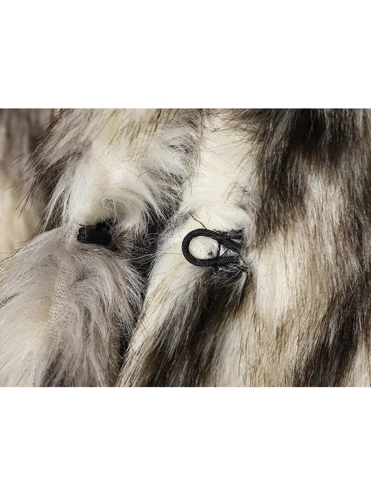 2025 Women Elegant Faux Fur Jacket Coat Autumn Winter New Thick Warm Furry Short Coats Fashion Ladies Clothing Outerwears