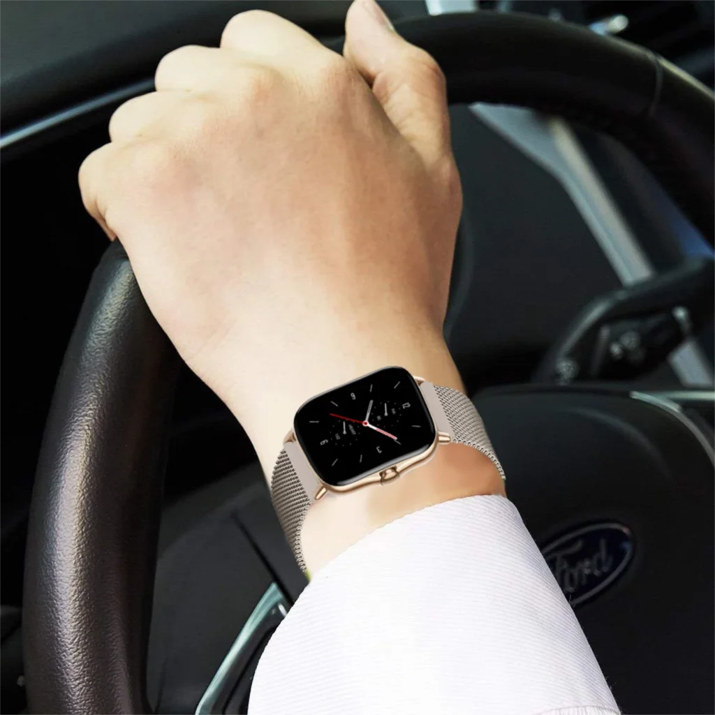 Bracciale In Silicone Magnetico Per Amazfit GTR 4, Comodo E Traspirante, Fibbia Sicura, Taglia Regolabile 5.5-8.7 Pollici, Ricambio Sportivo