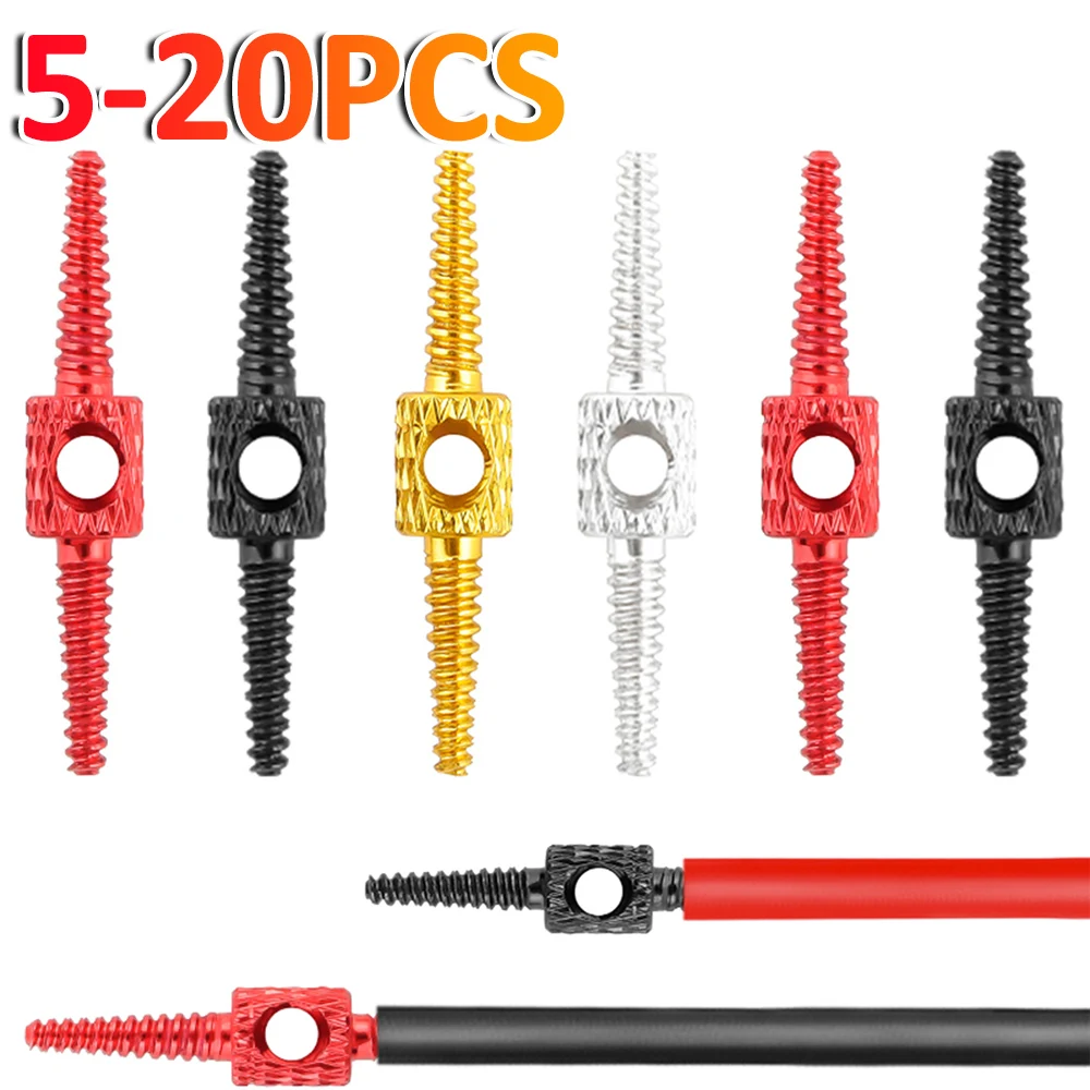5x Bicycle Brake Shifting Cable Housing Barb Connector 5x Bicycle Brake Shifting Cable Housing Barb Connector