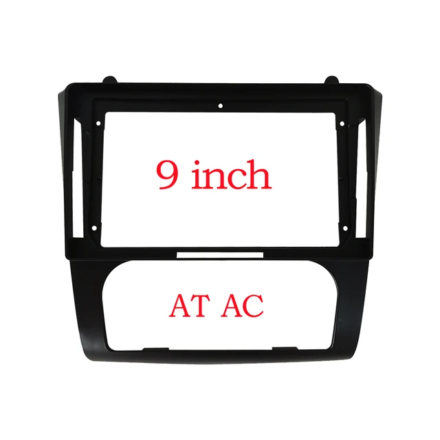 Dashboard Radio Bezel & Storage Cubby Compatible With 2005-2006 Nissan Altima - Brown Trim Panel