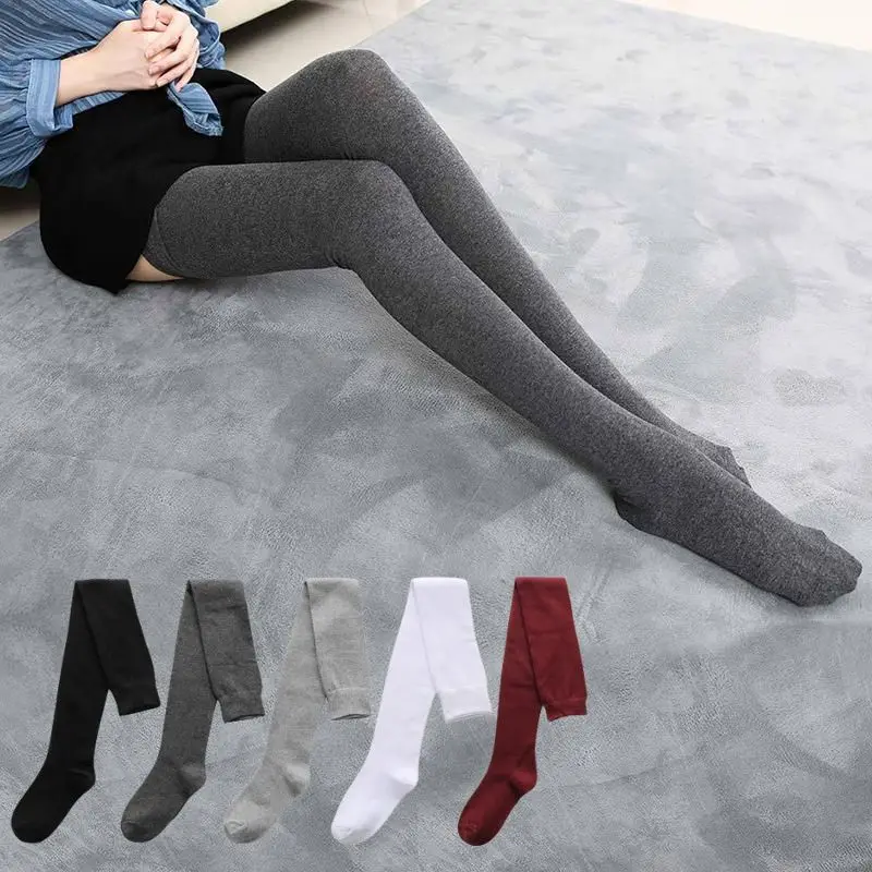 Medias A Rayas De Poliéster 110 Cm Para Mujer - Navidad, Halloween Y Cosplay