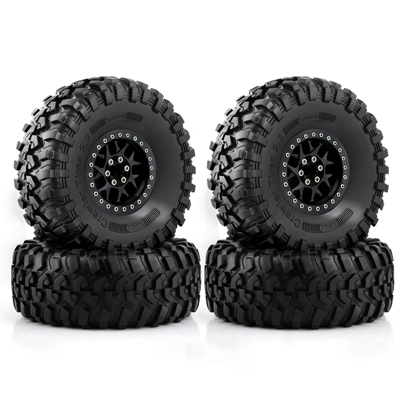 

4 шт., 135 мм, 2,2 дюйма для радиоуправляемого гусеничного автомобиля Axial SCX10 Wraith RR10, капа, Traxxas, TRX4
