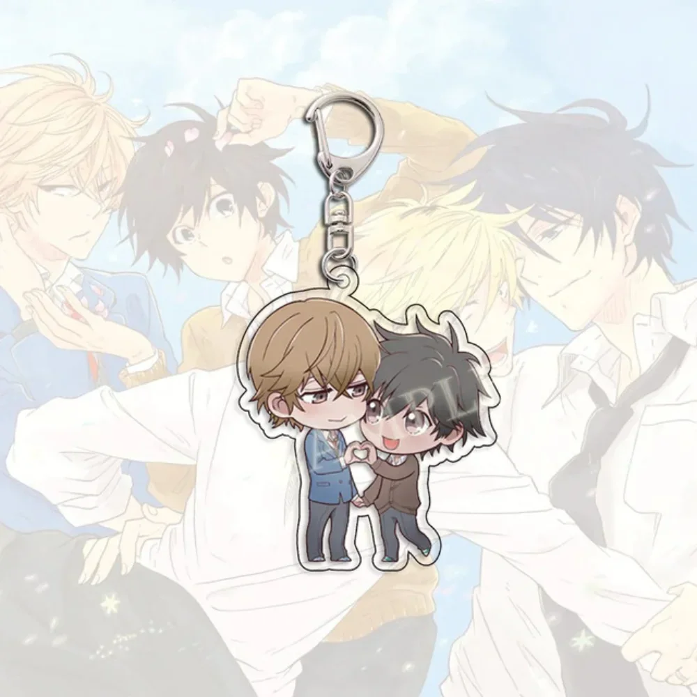 Hitorijime My Hero Acrylic Keychain - Cute Art Cartoon Yaoi Anime Figures - Otaku Gift