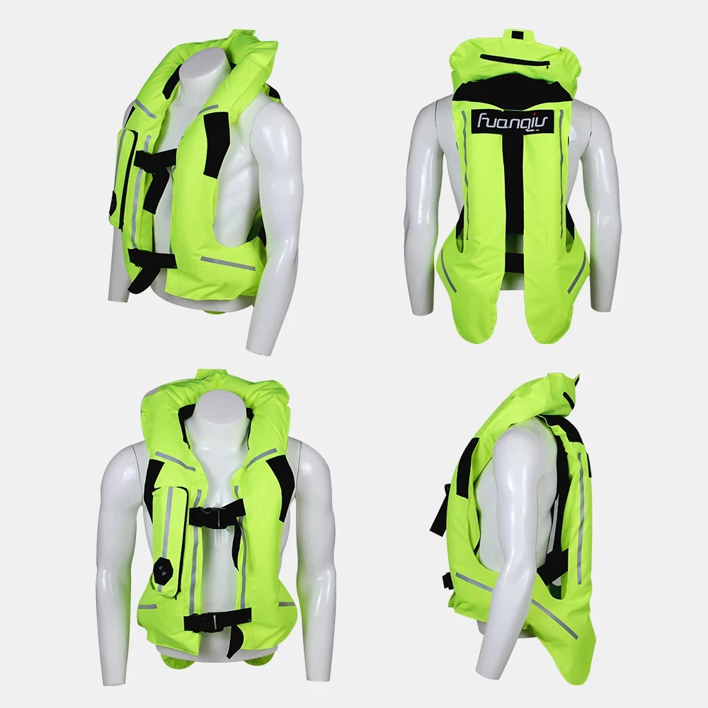 Motorcycle Airbag Vest Reflective Safety Vest Motorcycle Jacket Airbag Motocross Safety Clothing reflective safety vest,airbag vest