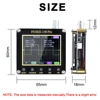 ET827 Handheld Digital Oscilloscope Multimeter Portable Smart DC/AC Current Voltage Resistance Frequency Diode Tester 4000 Count 6