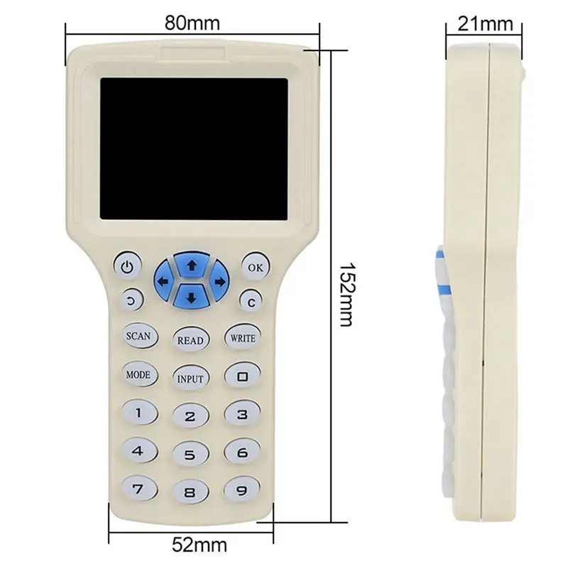 B67C RFID IC ID 리더기 125Khz 13.56Mhz 스마트 키 복사기 카드 복사기 암호화 액세스 제어 카드 프로그래머