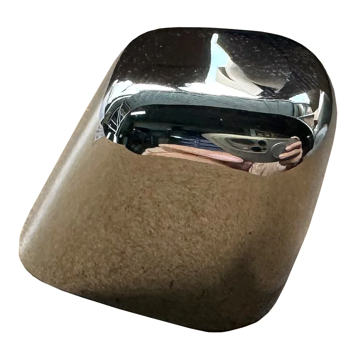 Interior Parking Brake Lever Push Button Handbrake Chrome Cap Trim for Honda Accord 8 8.5 GEN 8th 2008-2013 Crosstour 2010 -