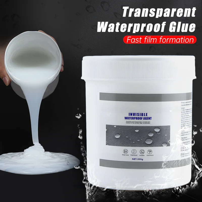 

Invisible Waterproof Agent Coating Sealant Agent Paste Glue Transparent Insulating Sealant Leak-Free Glue Toilet Repair Tools