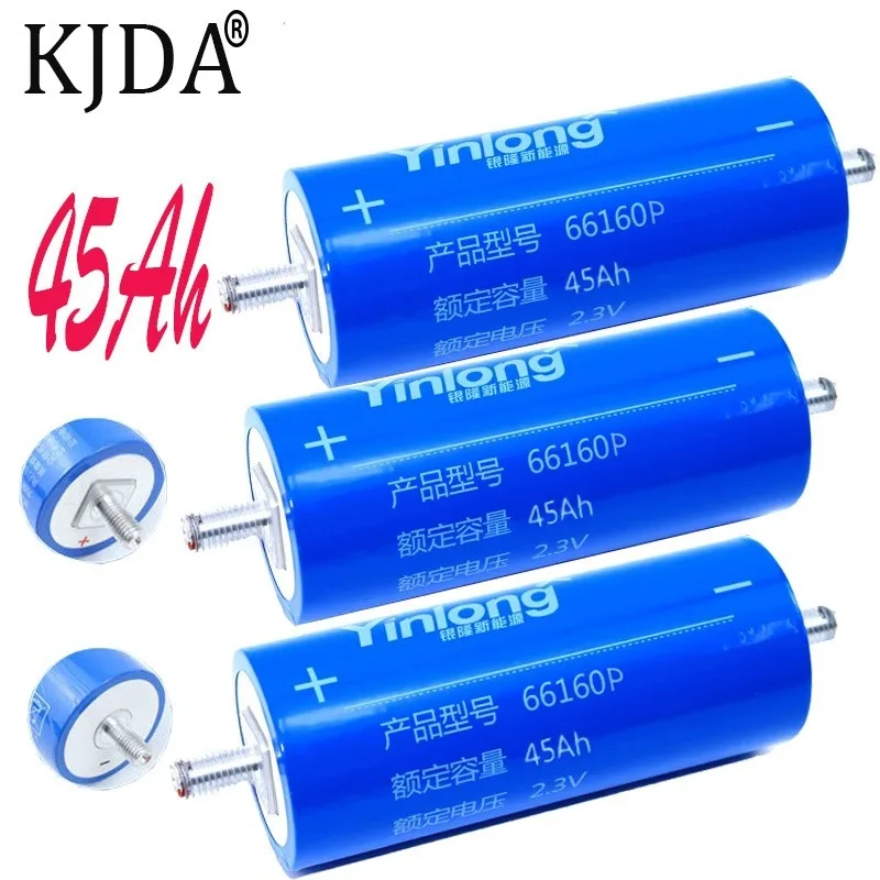 

NewYinlong LTO66160 2, 3v45ah низкотемпературная устойчивая литий-титанатная батарея 450A разряд DIY Солнечная Автомобильная батарея