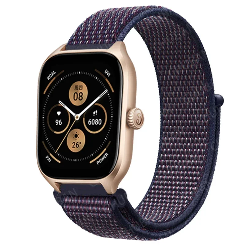 Stylish Nylon Watch Band - Breathable and Adjustable Bracelet Strap