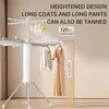 Octopus Drying Rack Balcony Household Folding Floor Pole Indoor Portable Clothes Hanging Rack Quilt Drying Floor Rack 4