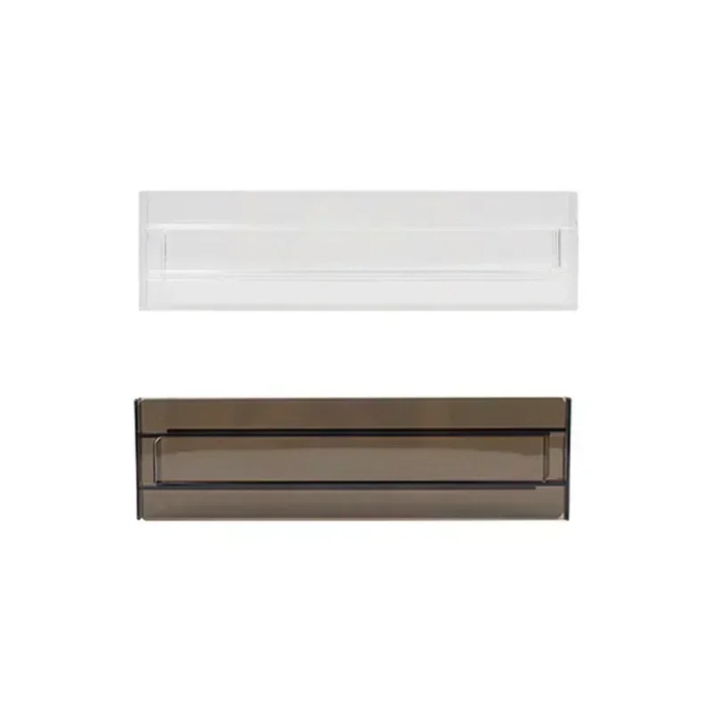 Drawer Dividers Organizers, Adjustable 8cm High Expandable from 27.5-52cm Kitchen Drawer Organizer, Clear Plastic 6
