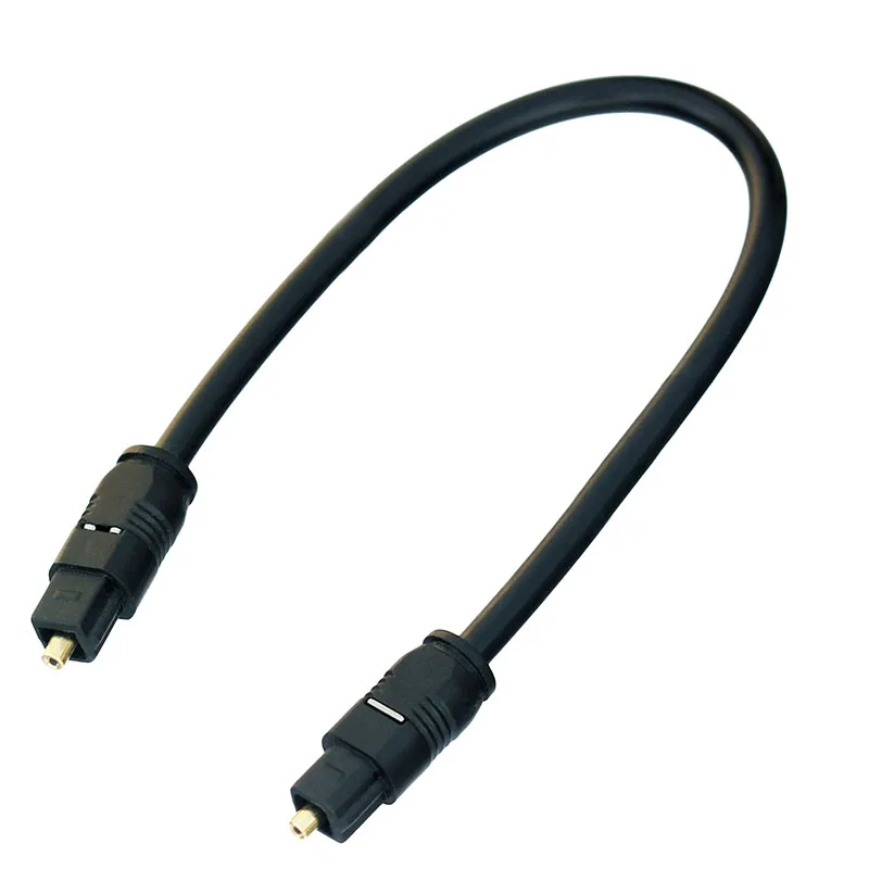 Square to Square TOSLINK Digital Audio Short Audio Optical Cable 18cm For PC TV DVD Stereo audio cable digital optical audio cable audio video cable