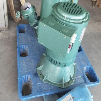 10KW เครื่องกําเนิดไฟฟ้ากังหันน้ํา 220V 380V 400V Micro Hydro ไฟฟ้าแม่เหล็กทองแดง Core สามเฟสเครื่องกําเนิดไฟฟ้า 1