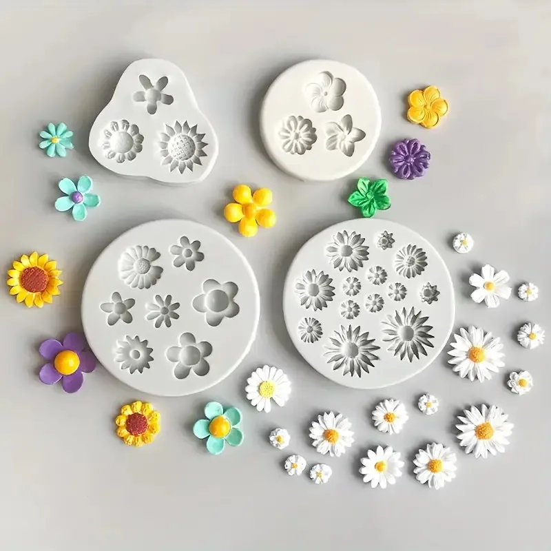 1 Stück Silikonform für Duftkerzen mit Blumenmotiv – vielseitig einsetzbar für DIY-Bastelarbeiten, Seifenherstellung und Tonprojekte – Detail 20