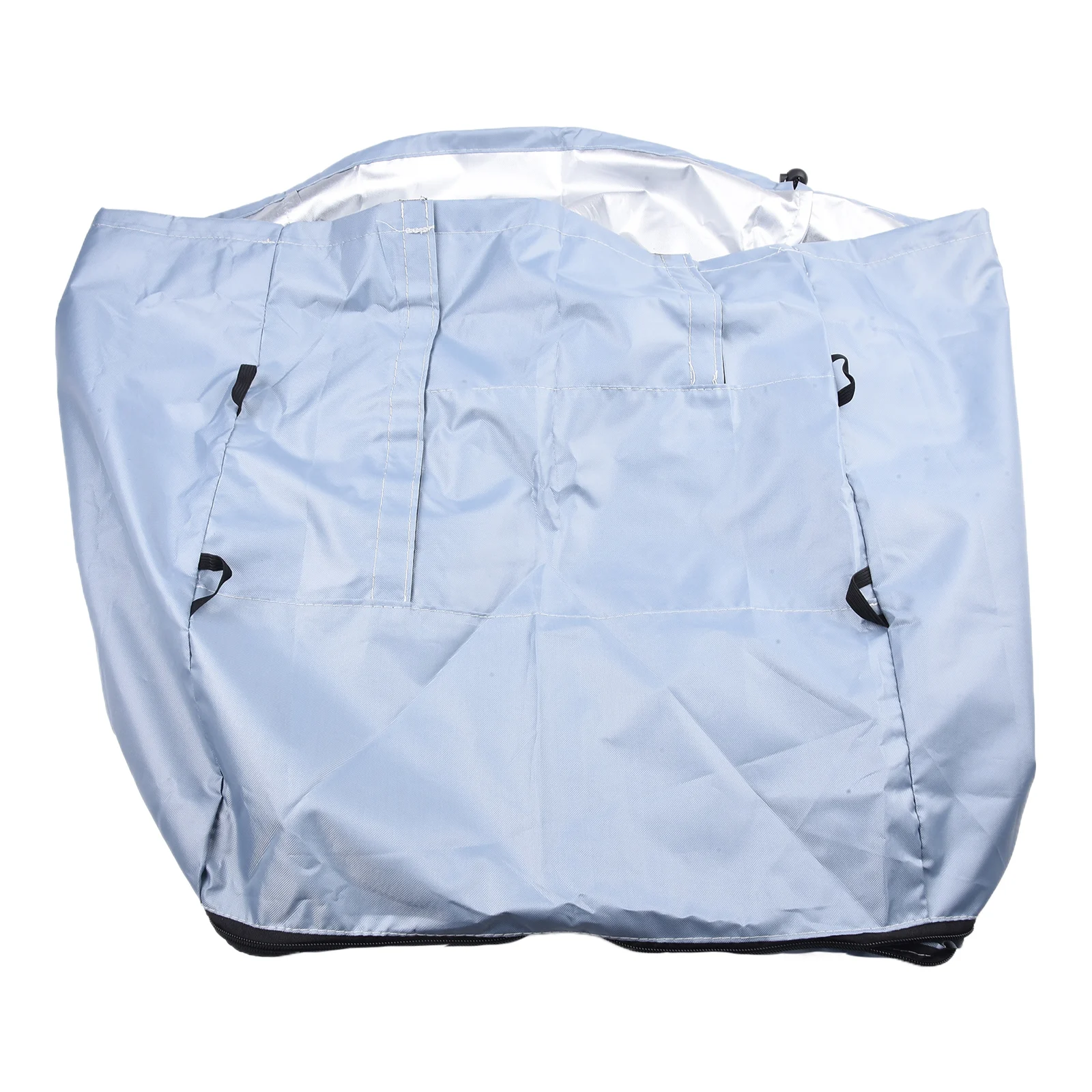 

1pcs Water Heater Pump Cover 43x38x54 Cm Inflatable Spa Water Heater Pump Cover For Hot Tub 420D Silver Coated Pools