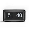 Fashion Auto Flip Clock Creative Simple Flip Page Turning Clocks Practical Table Clock Aesthetic Bedroom Decorative Ornaments 1