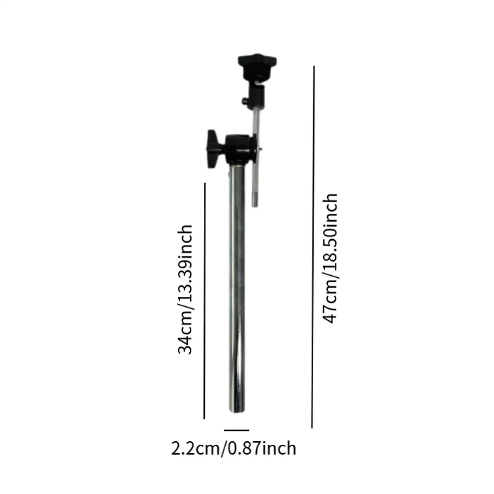 Drum Cymbal Mount Holder Hardware Metal Component Drum Parts Accessories Professional Easy to Install Mounting Arm Attachment