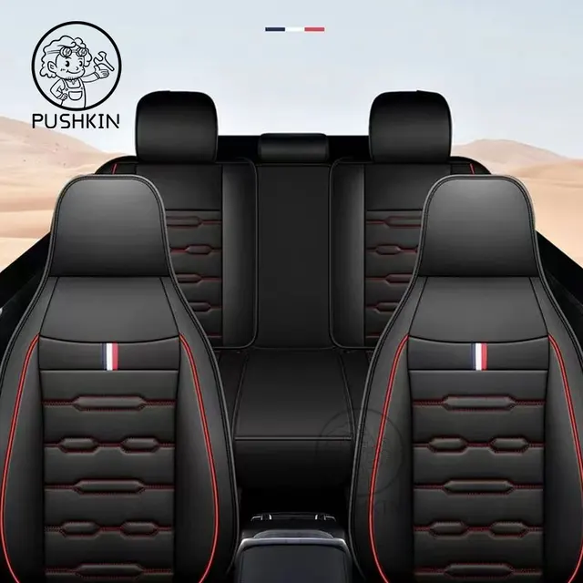 Custom Fit Auto Zubehör Sitzbezüge Für 5 Sitze Volle Set Top Qualität Leder  Spezifische für skoda kodiaq - AliExpress