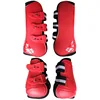 4 Pcs Horse Leg Boots Adjustable Front Hind Leg Tendon Protect Equestrian PU Shell and High-Quality Neoprene 2